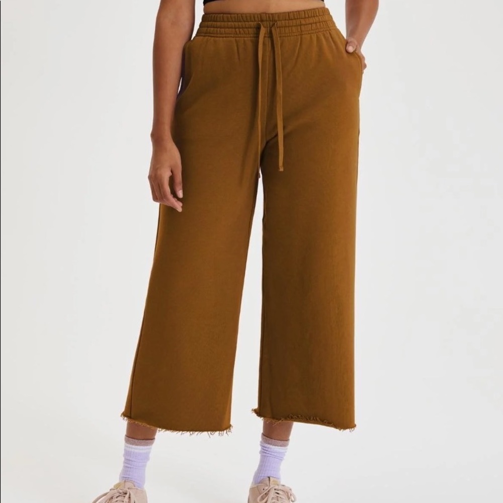 Wide leg sweatpant girlfriend collective